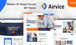 Chia sẻ theme Airvice AC Repair Services bản quyền miễn phí