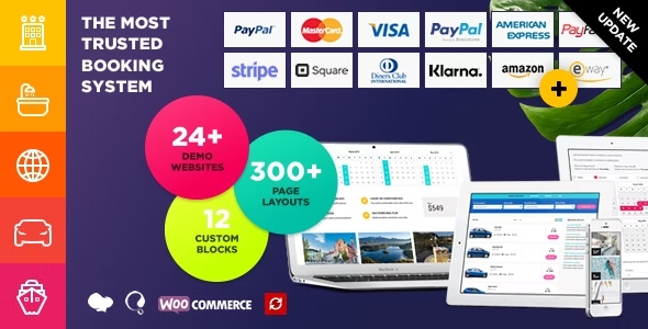 Share Theme Book Your Travel Online Booking làm website du lịch