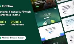 Đánh giá và chia sẻ theme FinFlow - Banking, Finance & Fintech WordPress