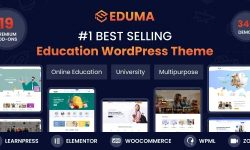Chia sẻ theme Eduma Education làm website giáo dục