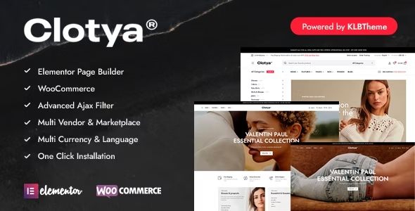 Đánh giá và chia sẻ theme Clotya – Fashion Store làm website bán hàng