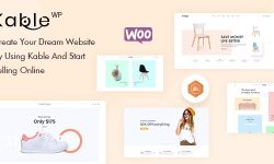 Chia sẻ theme Kable - Multipurpose WooCommerce làm website bán hàng