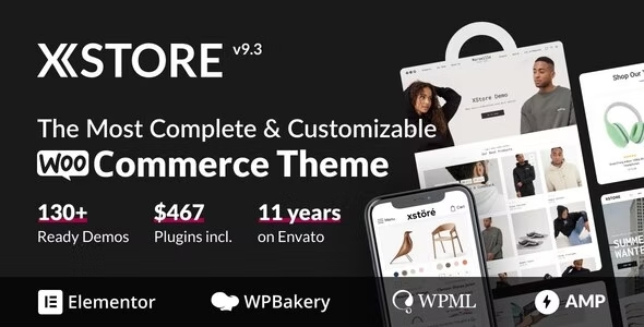 Share Theme XStore Multipurpose WooCommerce Theme làm website bán hàng