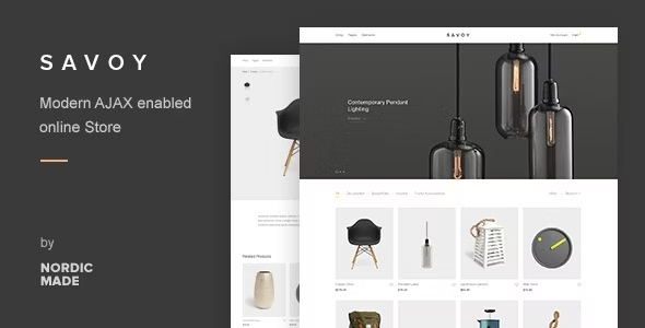 Chia sẻ theme Savoy WooCommerce làm website bán hàng