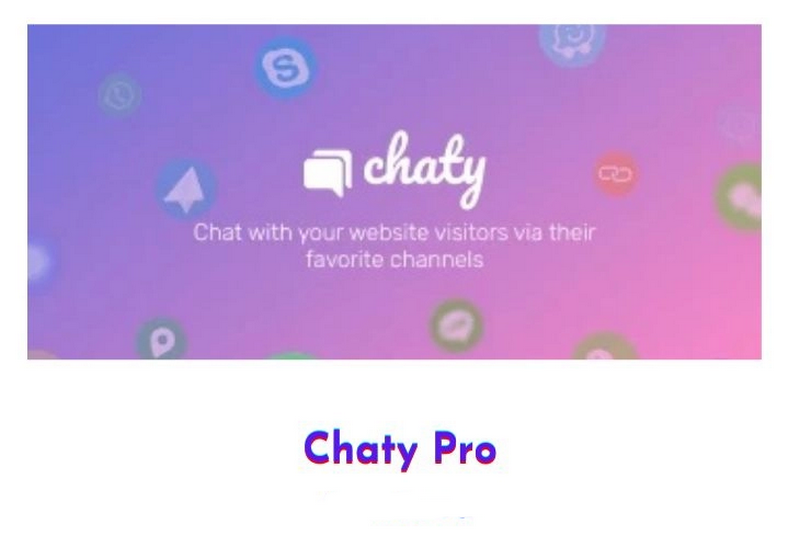 Share plugin Chaty Pro tạo các biểu tượng chat