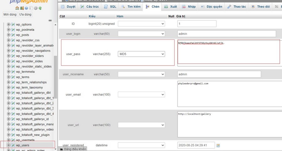 Sửa lỗi không đăng nhập được WordPress