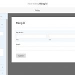 Tạo Contact Forms với WPForms