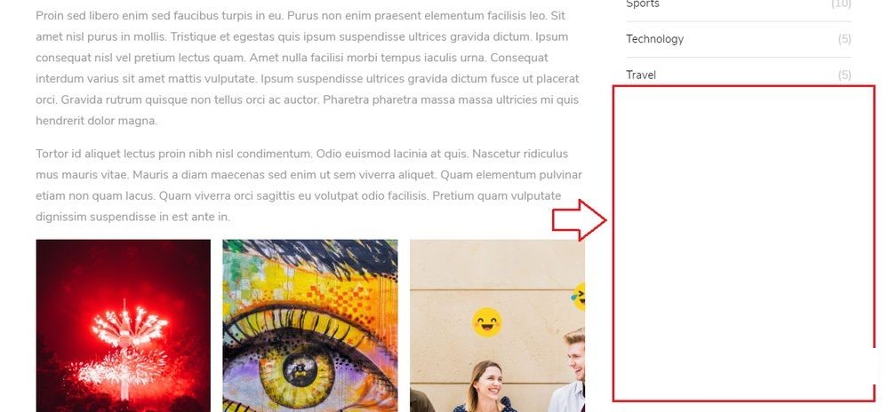 Tạo fixed sidebar trong WordPress