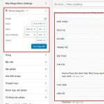 Tạo mega menu trong wordpress