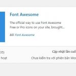 Thêm Font Awesome vào wordpress