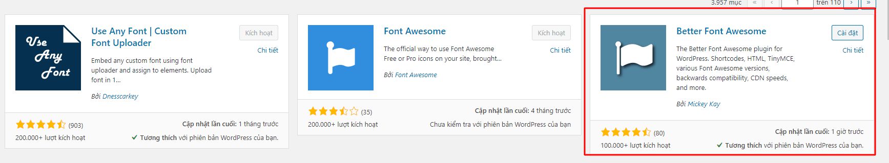 Thêm Font Awesome vào wordpress