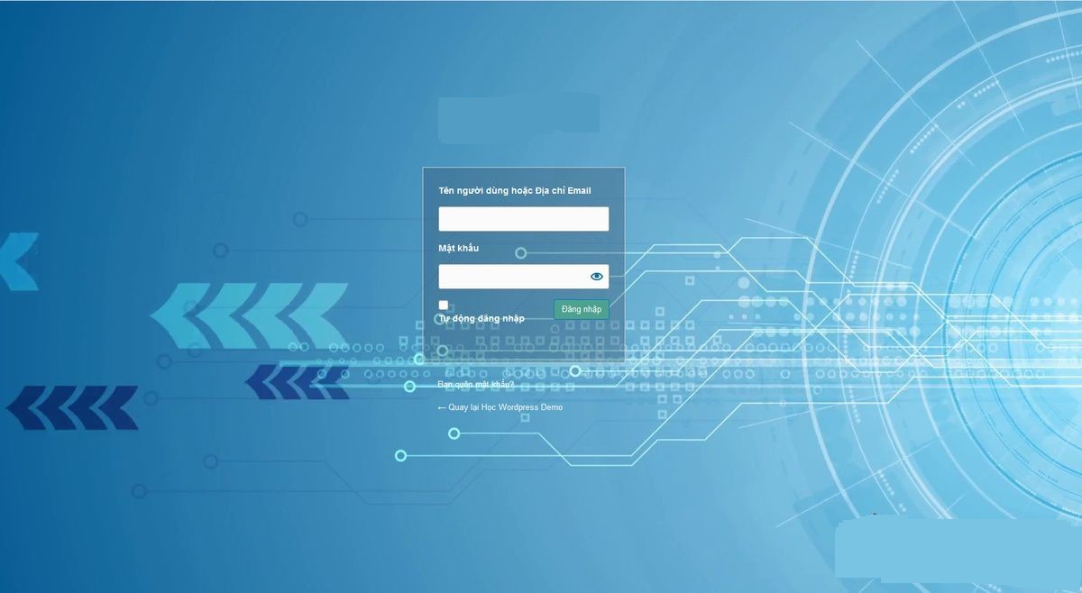 Tuỳ biến trang login theo ý thích trong wordpress