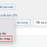 Cách thêm hành động tuỳ chỉnh cho Bulk Actions
