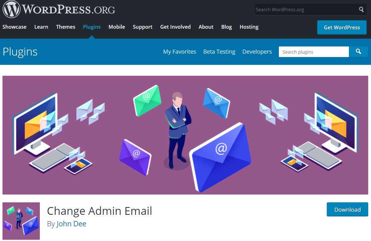 Làm thế nào để thay đổi email của admin trong WordPress mà không cần xác nhận?